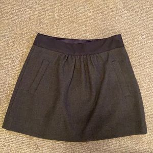 Wool and Grosgrain skirt
